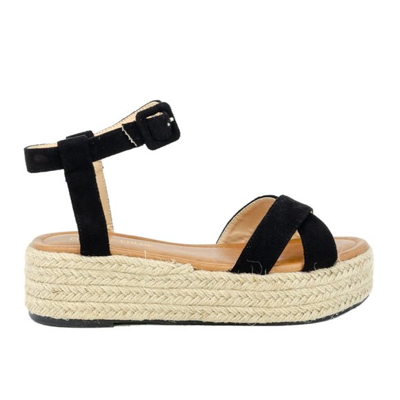 CHASE & CHLOE Shoes - ESPADRILLE FLATS WITH ELASTIC STRAPS